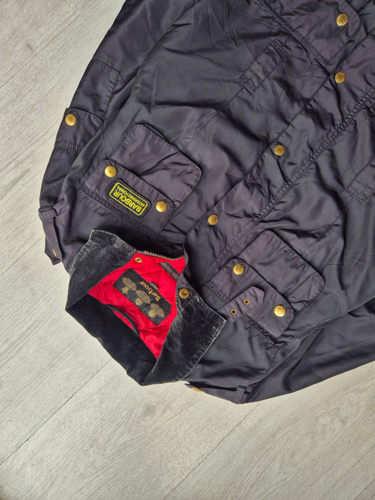 Barbour Internacional Rainbow Gold - Talla S/M