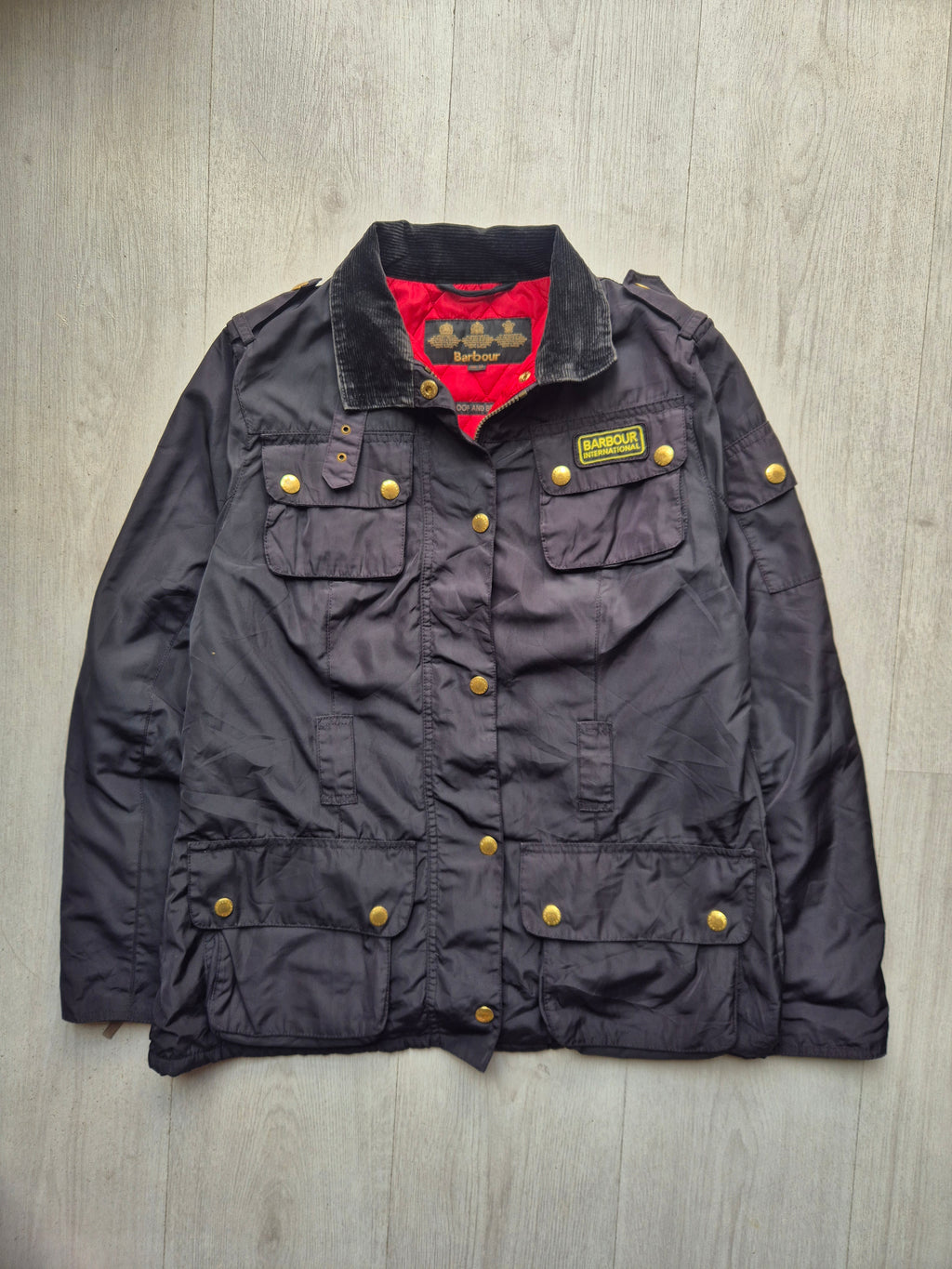 Barbour Internacional Rainbow Gold - Talla S/M